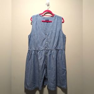GAP chambray dress